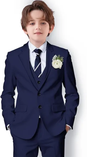 Boys Suit Formal Suits for Boy Slim Fit Kids Suit for Teen Boy Toddler Dress Boys Wedding Communion