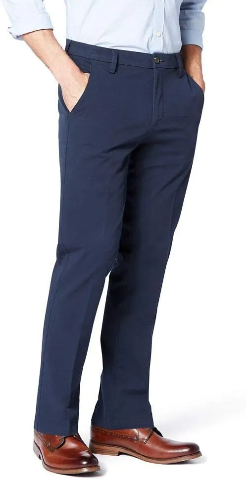 Dockers Men's Slim Fit Signature Khaki Lux Cotton Stretch Pants