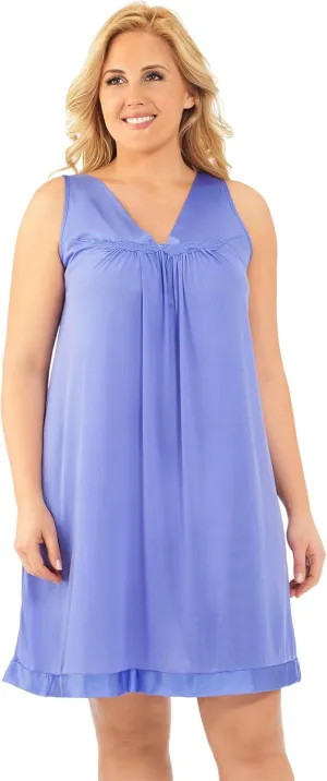 Exquisite Form Women's Coloratura Sleeveless Short Gown