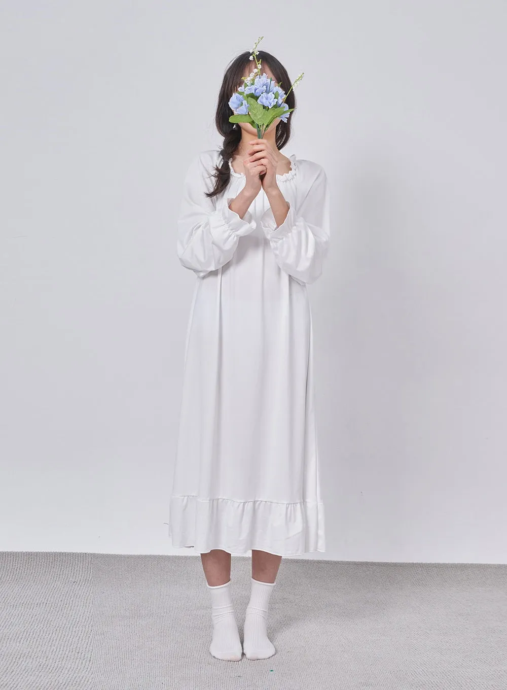 Frill Nightgown IF324