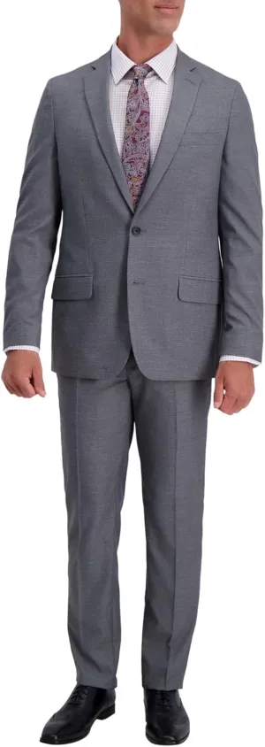 Haggar Men's Stripe Slim-Fit Suit Separate Jacket