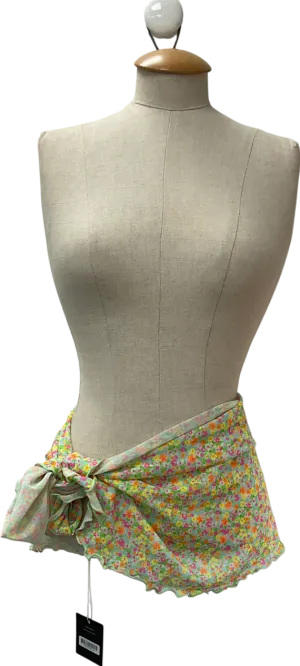 Lounge x Kulani kinis Green Floral Sarong Cover Up UK M