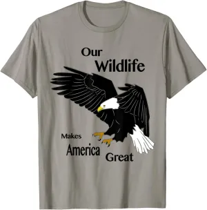 Patriotic Wildlife Conservation T-shirt T-Shirt