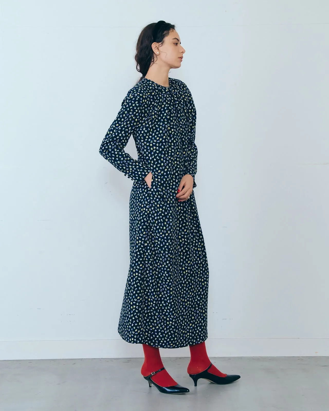SPARKLE PRINTED DRESS