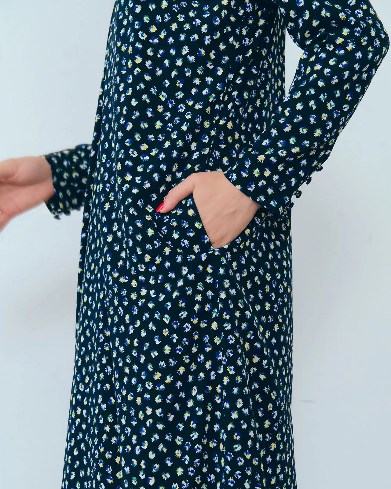 SPARKLE PRINTED DRESS